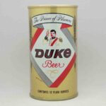 duke 60-12 pull tab beer can 1